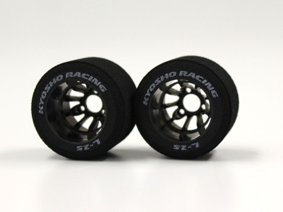 Kyosho 37502 Rear Tire (Molded / L-25/2pc) - BanzaiHobby