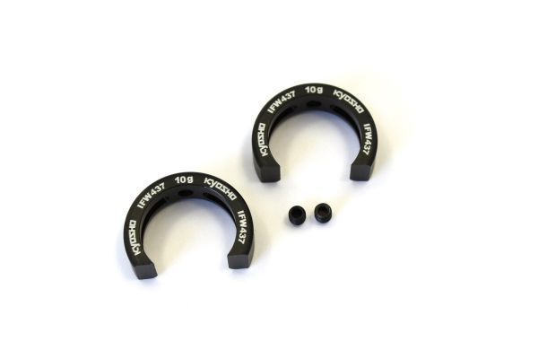 Kyosho IFW437-10 Front Knuckle Setting Weight(10g/2pcsMP9 - BanzaiHobby