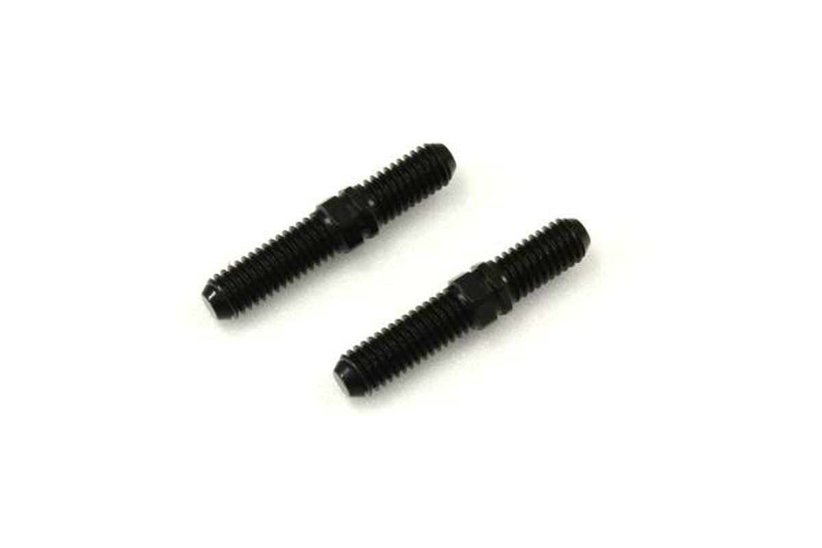 Kyosho IF286 Hard Upper Adjust Rod (Steel/Front/2pcs) - BanzaiHobby