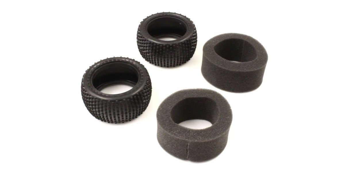 Kyosho FAT202SB Rear Tire/Soft/2pcs (Dirt Hog) - BanzaiHobby