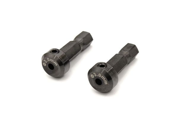 Kyosho 36119 KRF Bit Adapter(__.0/6.35mm Hex Shank/2set) - BanzaiHobby