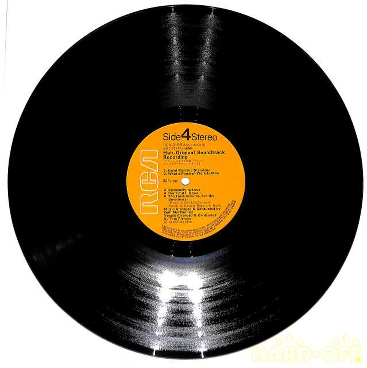 RVC Soundtrack 'Hair' RCA-9157~8 2LP