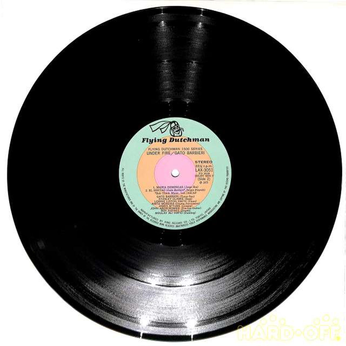 King Records (Flying Dutchman) Gateau Barbieri "Under Fire" LAX-3051