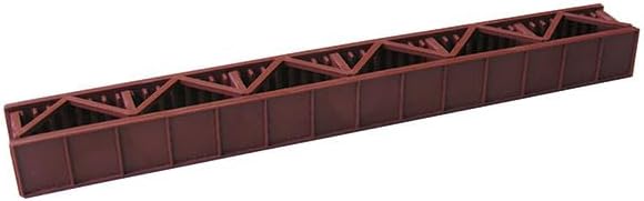 TGWNA-56 Deck Guarder Bridge (Unassembled Kit) (Brown) (3-Set) (N Scale Layout Accessory Series) - BanzaiHobby