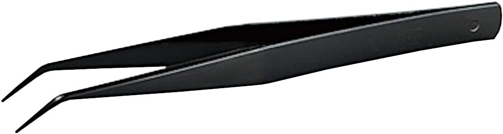 Mineshima F-102 Cationic Plated AA Tweezers 125 mm - BanzaiHobby