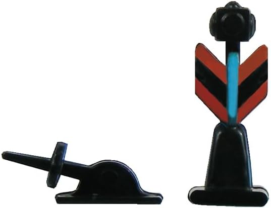 TGW NA-67 N Gauge Turnout/Switch Stands and Signals (4 Stands + 4 Signals included)