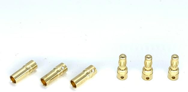 Square SGC-135 3.5mm Connectors for Brushless Motors, Male/Female Set