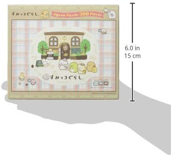 Ensky 300-1585 Welcome to Cafe Sumikko - Sumikkogurashi (Puzzle, 300 Pieces, 26 x 38 cm)