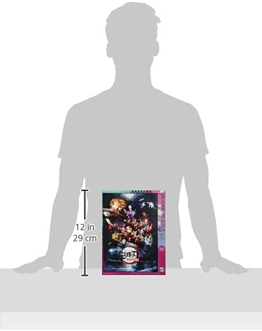 Ensky 1000T-163 Demon Slayer: Kimetsu no Yaiba the Movie: Mugen Train Part 1 - Demon slayer (Puzzle, 1000 Pieces, 51 x 73.5 cm)