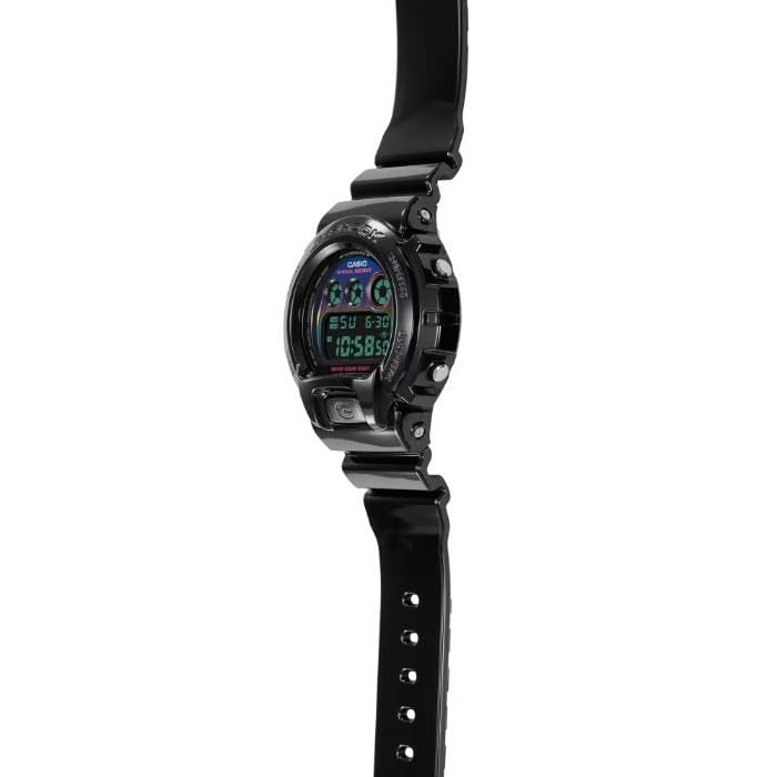カシオ腕時計 ジーショックヴァーチャル レインボー：ゲーマーズ RGBシリーズ DW-6900RGB-1 メンズサイズ ブラック 海外モデル [並行輸入品] - BanzaiHobby