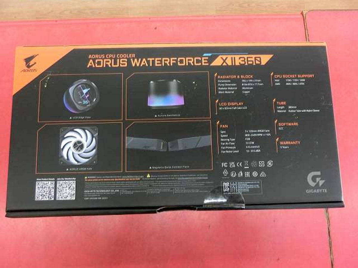 AORUS CPU Cooler WATERFORCE XII.360