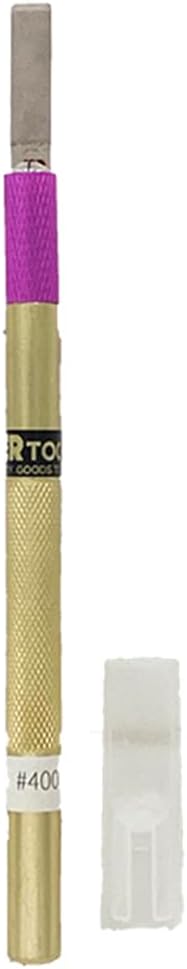 MINESHIMA EDU-90-5400F Eiger Tool Ultra Thin Swamp File 0.5mm 90° #400 - BanzaiHobby