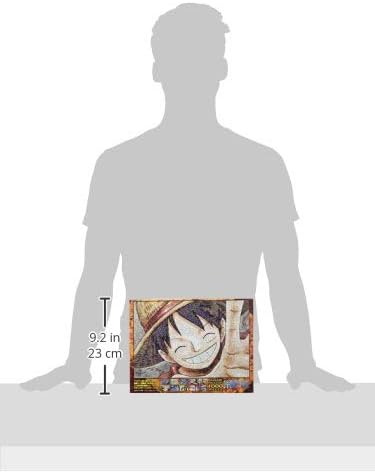 Ensky 1000-583 Mosaic Art Luffy - One Piece (Puzzle, 1000 Pieces, 50 x 75 cm)