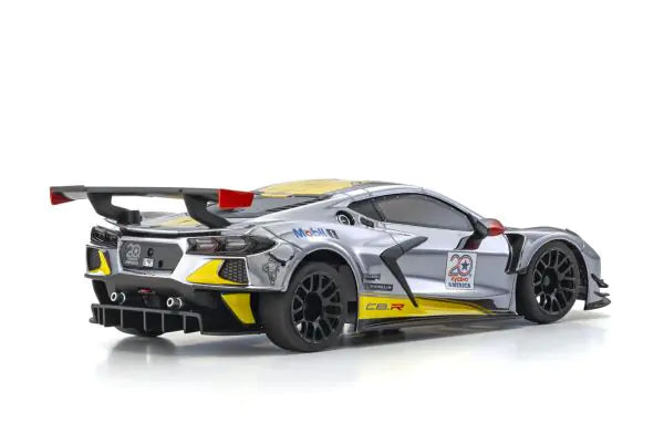 Kyosho 32356CRY CHEVROLET CORVETTE C8.R Chrome / Yellow 20th Anniversary