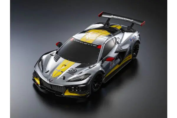 Kyosho 32356CRY CHEVROLET CORVETTE C8.R Chrome / Yellow 20th Anniversary