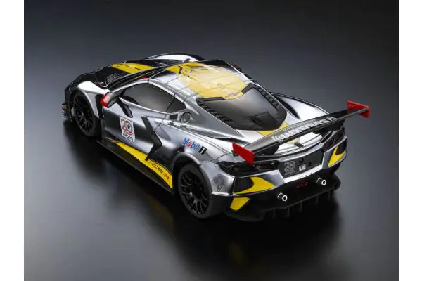 Kyosho 32356CRY CHEVROLET CORVETTE C8.R Chrome / Yellow 20th Anniversary