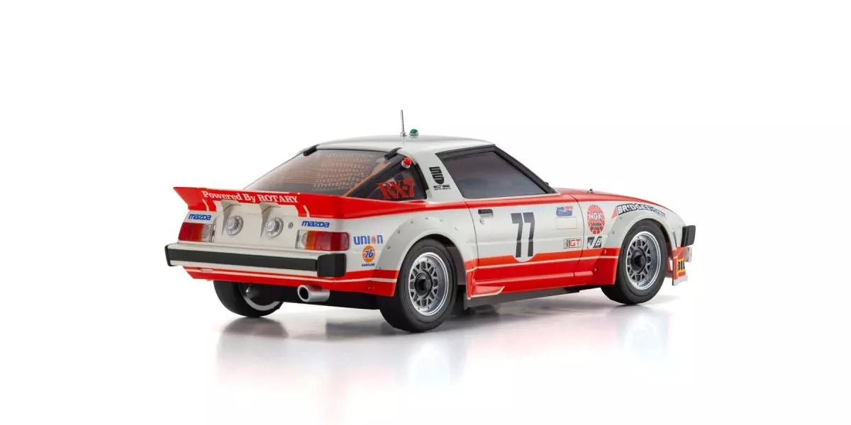 Kyosho 32365R MR04RWD r/s Mazda RX-7 SA22C 1979 No.77 - BanzaiHobby