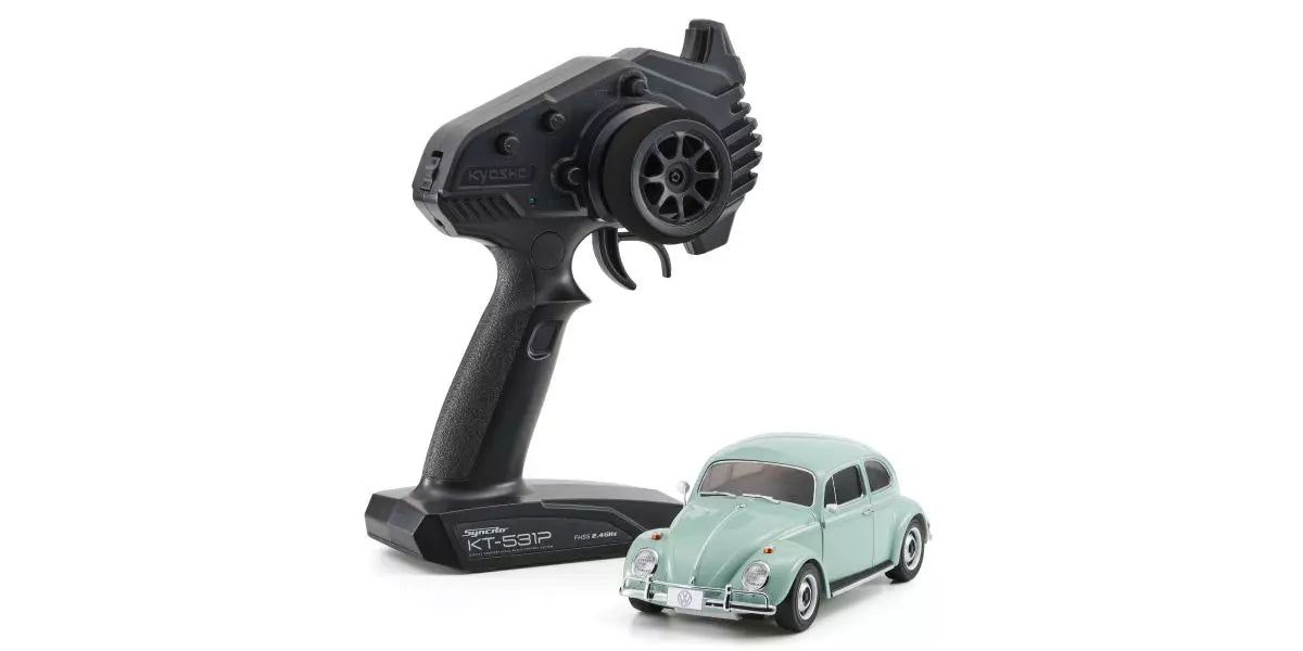 Kyosho 32374BBL MR04RWD r/s VW Käfer 1966 Modell Bahama Blue - Kyosho Banzai Hobby