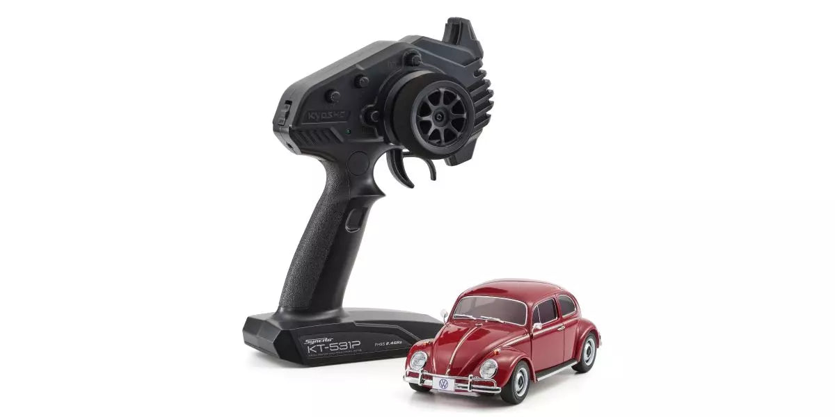 Kyosho 32374RR MR04RWD r/s VW Käfer 1966 Modell Rubinrot - Kyosho Banzai Hobby