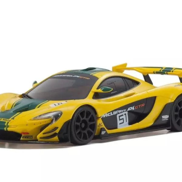 KYOSHO Auto Scale Collection イエロー Kyosho MZP260YG ASC W-MM McLaren P1 GTR Yellow/Green – BanzaiHobby