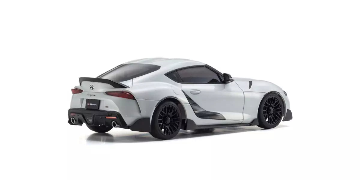 (PO AUG 2026) Kyosho 32378W MR04RWD r/s Toyota GR Supra Aero White Metallic