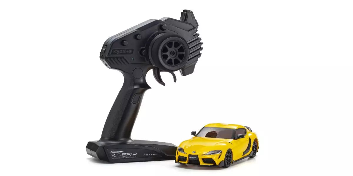 (PO AUG 2026) Kyosho 32378Y MR04RWD r/s Toyota GR Supra Aero Yellow