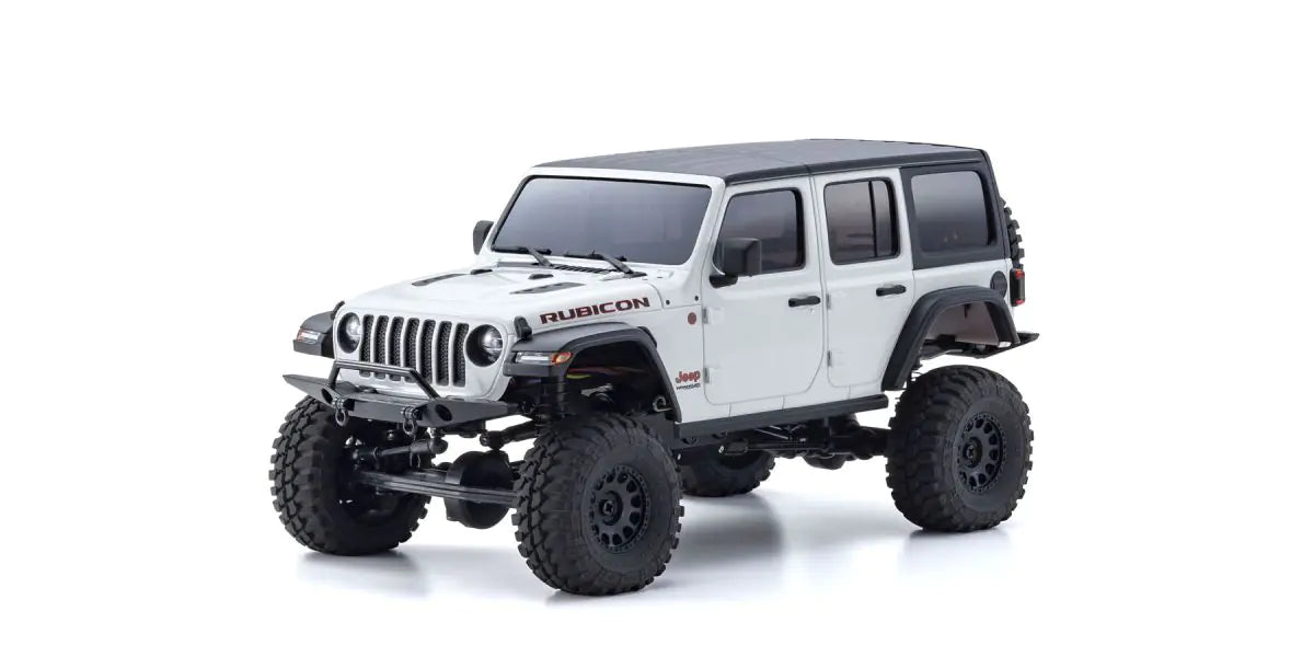 Kyosho 32536W Wrangler Unlimited Rubicon Bright White