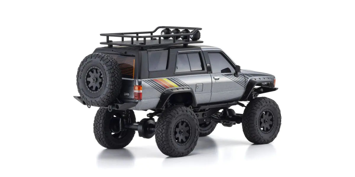 Kyosho 32540GM MX01 r/s Toyota 4-Runner with Accessory Parts Gray Metallic - BanzaiHobby