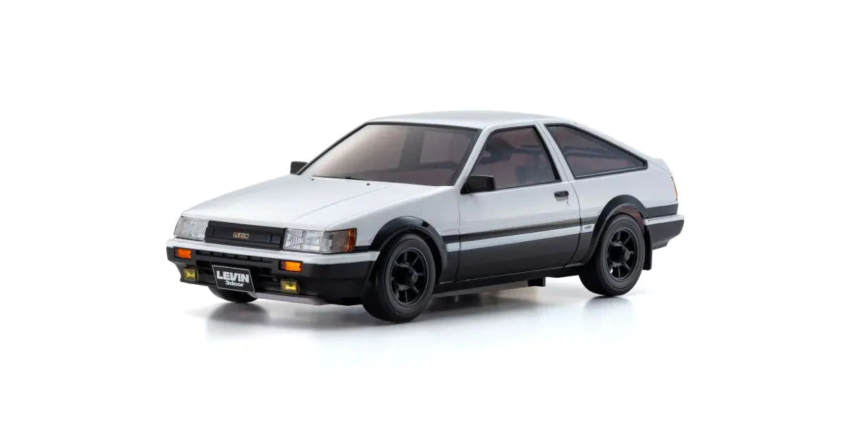 Kyosho 32641WBK MINI-Z AWD Toyota COROLLA LEVIN AE86 White/Black