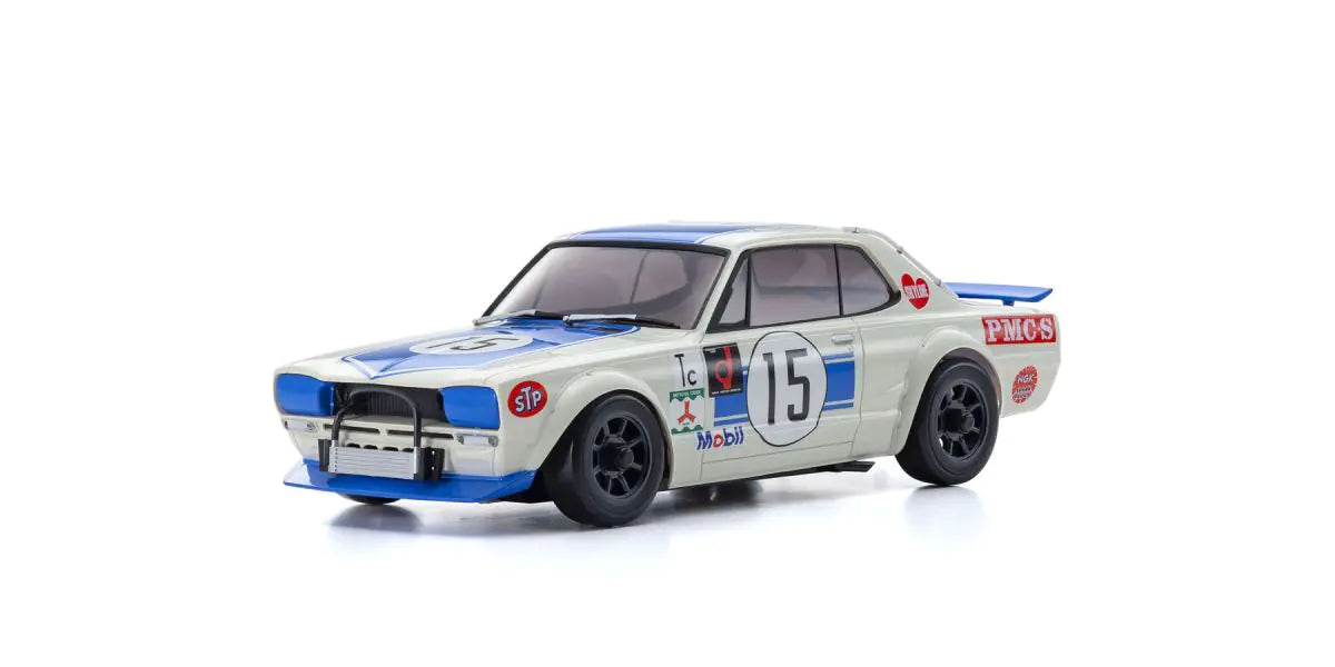 Kyosho 32643BL MINI-Z AWD 2000GT-R (KPGC10) Racing 1972 #15