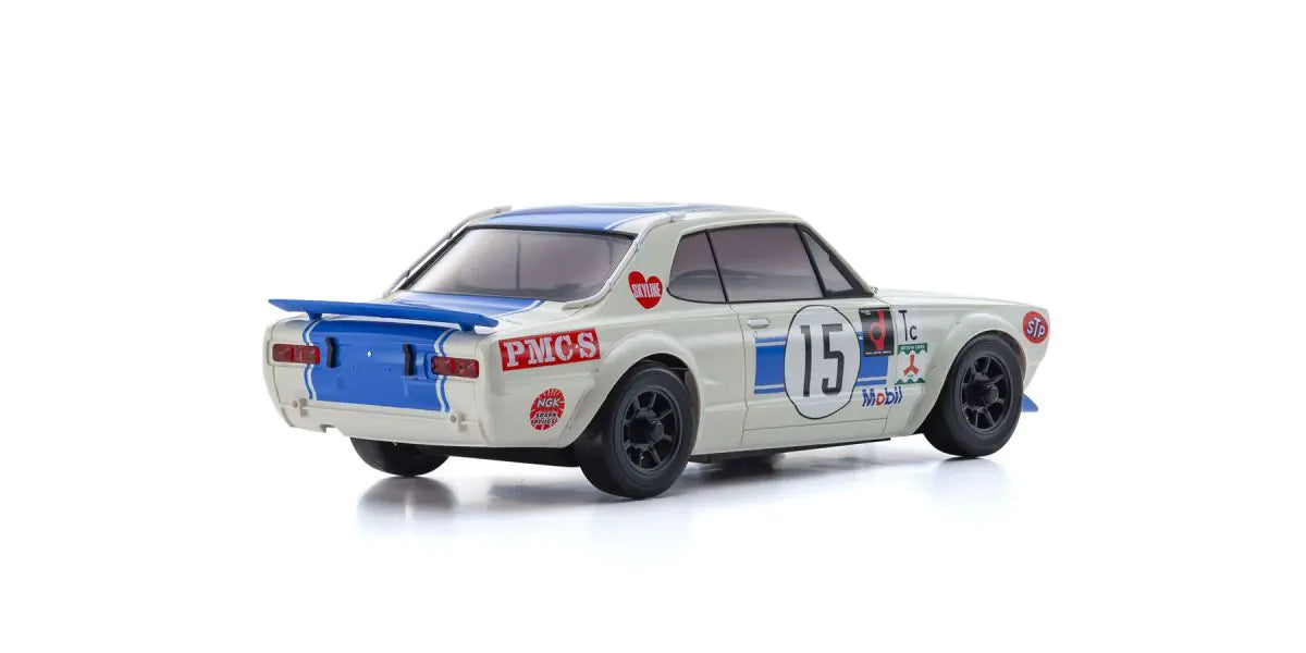 Kyosho 32643BL MINI-Z AWD 2000GT-R (KPGC10) Racing 1972 #15