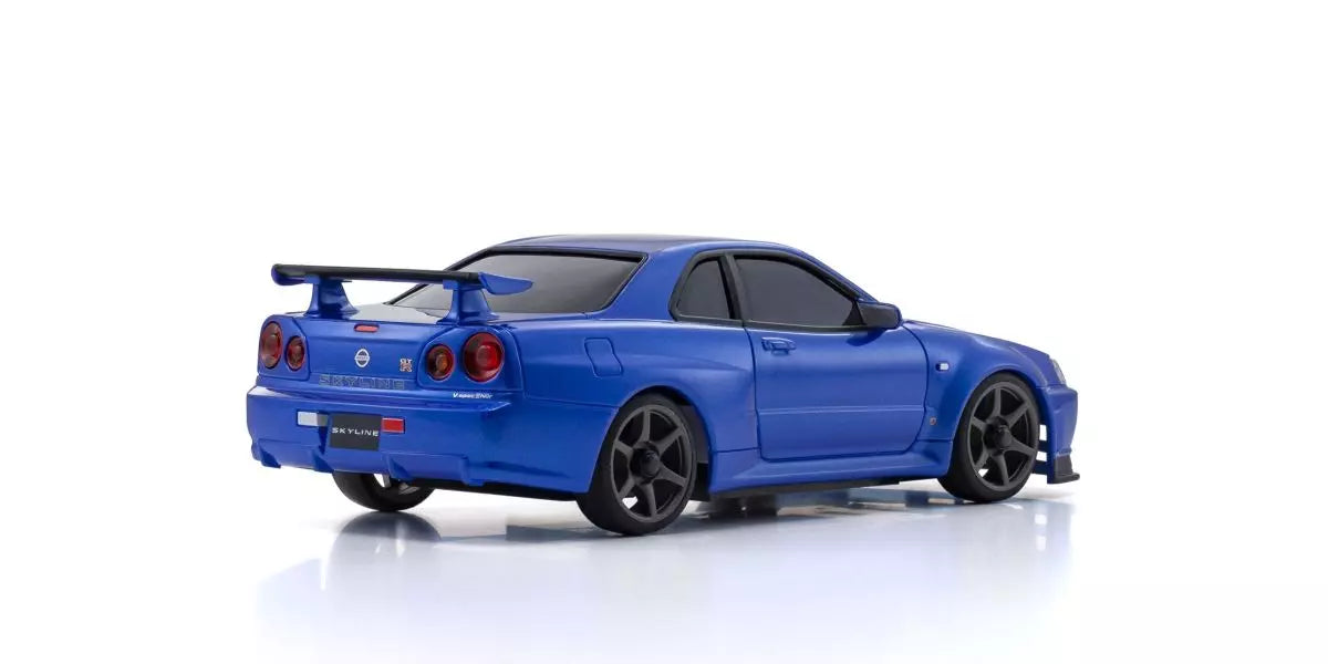 Kyosho 32658MB MA020r/s Skyline GT-R R34 Metallic Blue - BanzaiHobby