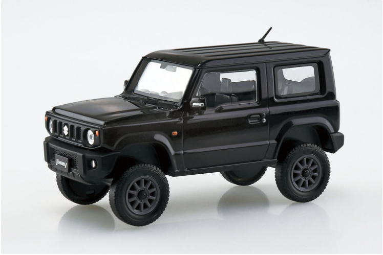 Aoshima 1/32 Aoshima Suzuki Jimny Custom Wheel (Bluish Black Pearl) - BanzaiHobby