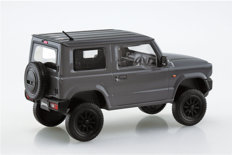 Aoshima 1/32 Aoshima Suzuki Jimny Custom Wheel (Medium Grey) - BanzaiHobby