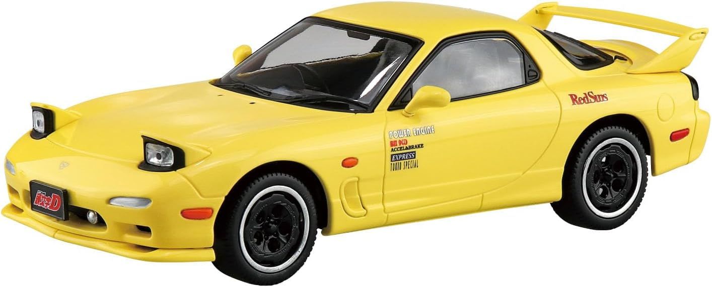 Aoshima Bunka Kyozai The Snap Kit Series No.CM2 Initial D Keisuke FD 1/32 Scale - BanzaiHobby