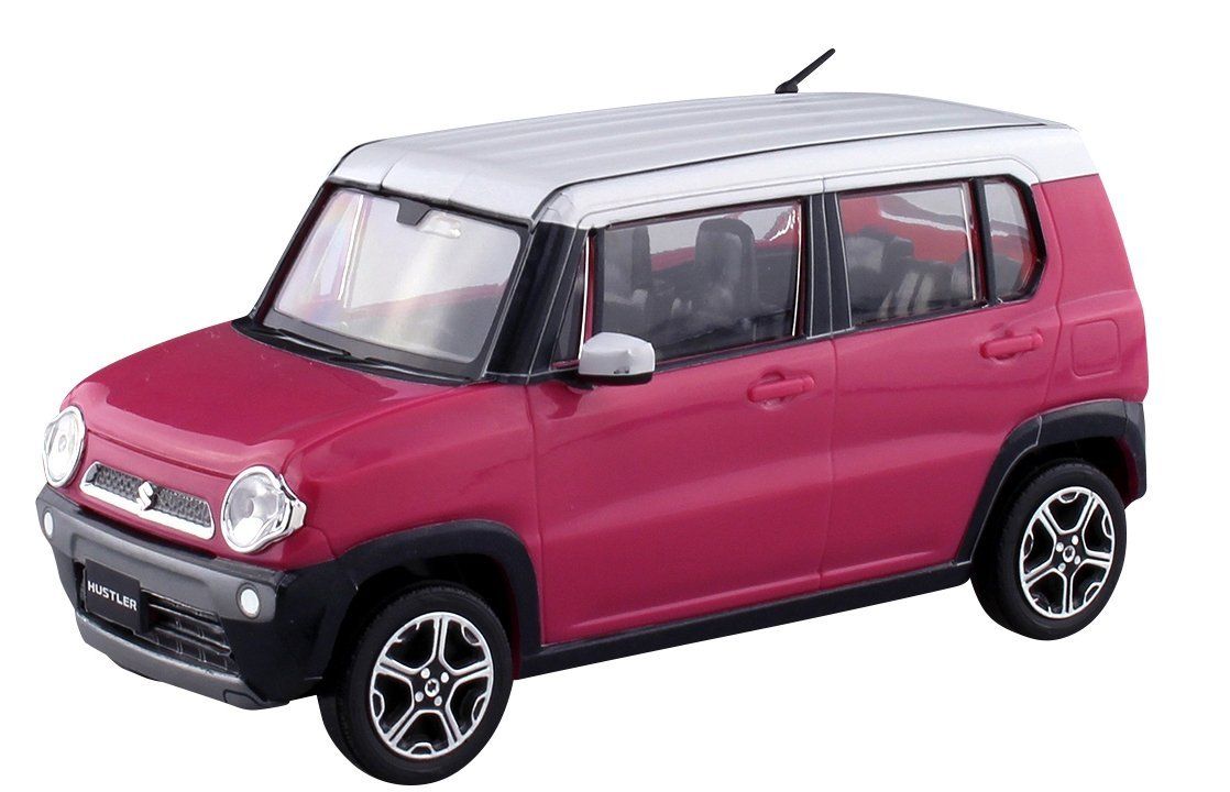 Aoshima 1/32 Suzuki Hustler Candy Pink Metallic - BanzaiHobby