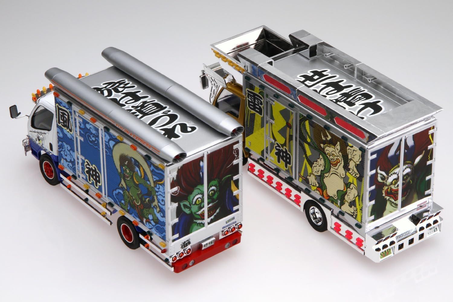 Aoshima Bunka Kyozai 1/32 The Decorator Series No.3 Fujin ☆ Thunder God - BanzaiHobby