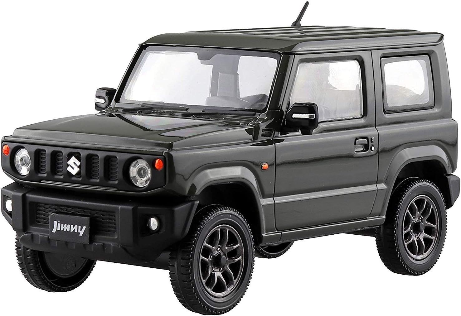 Aoshima 1/32 The Snap Kit Series, Suzuki Jimny Custom Wheel, Jungle Green - BanzaiHobby