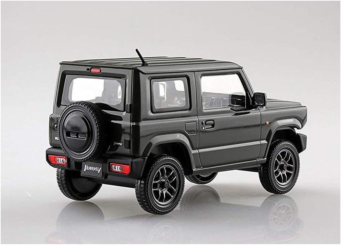 Aoshima 1/32 The Snap Kit Series, Suzuki Jimny Custom Wheel, Jungle Green - BanzaiHobby