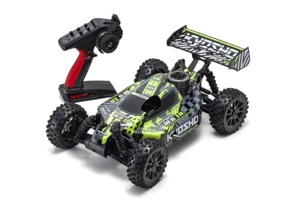 Kyosho 33012T6 1:8 Scale Radio Controlled GP Powered Racing Buggy readyset INFERNO NEO 3.0 Color type 6 Yellow - BanzaiHobby