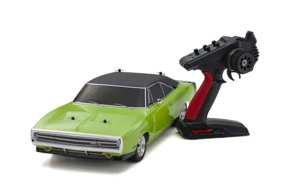 Kyosho 34417T2 1:10 Scale Radio Controlled Electric Powered 4WD FAZER Mk2 FZ02L Series readyset 1970 Dodge Charger Sublime - BanzaiHobby