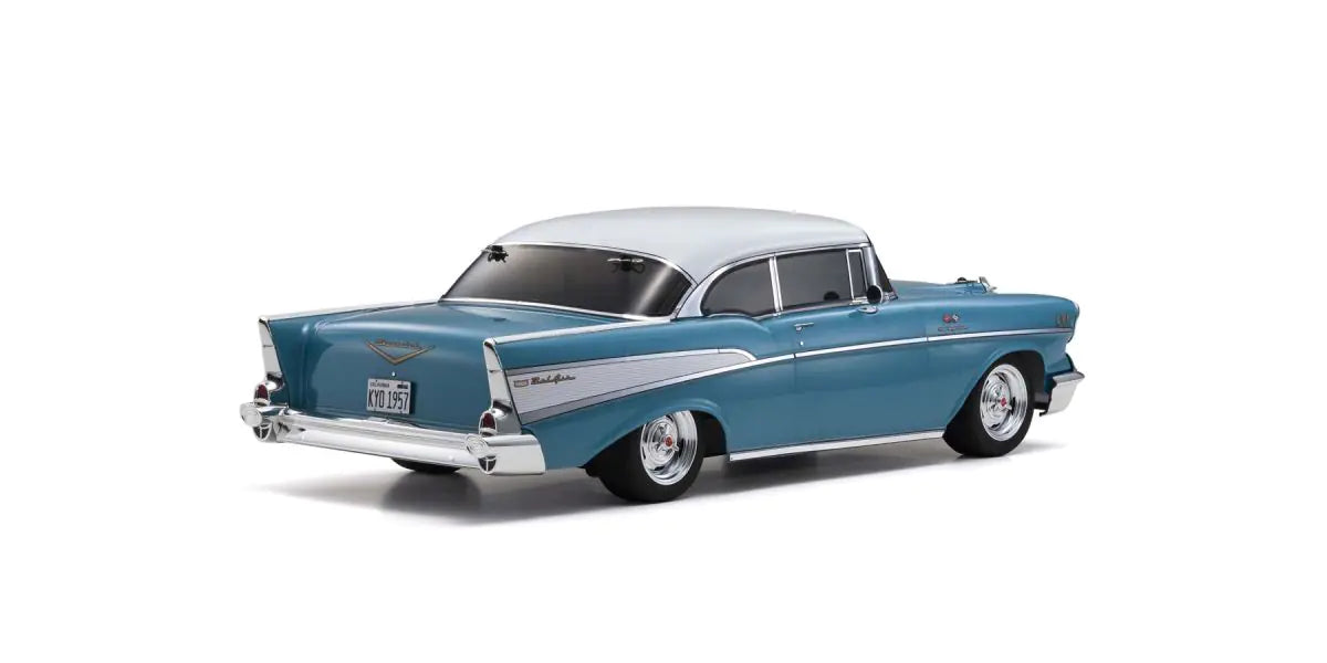 Kyosho 34433T1C FAZER Mk2 FZ02L 1957 Chevy Bel Air Coupe Tropical Turquoise (RTR)