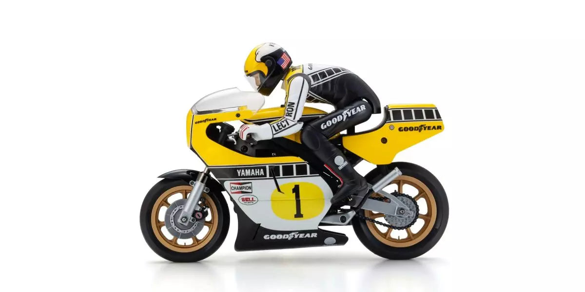 Kyosho 34936T1 1/8 EP Bike Hang-On Racer Series YAMAHA YZR500 1978 Kit - BanzaiHobby