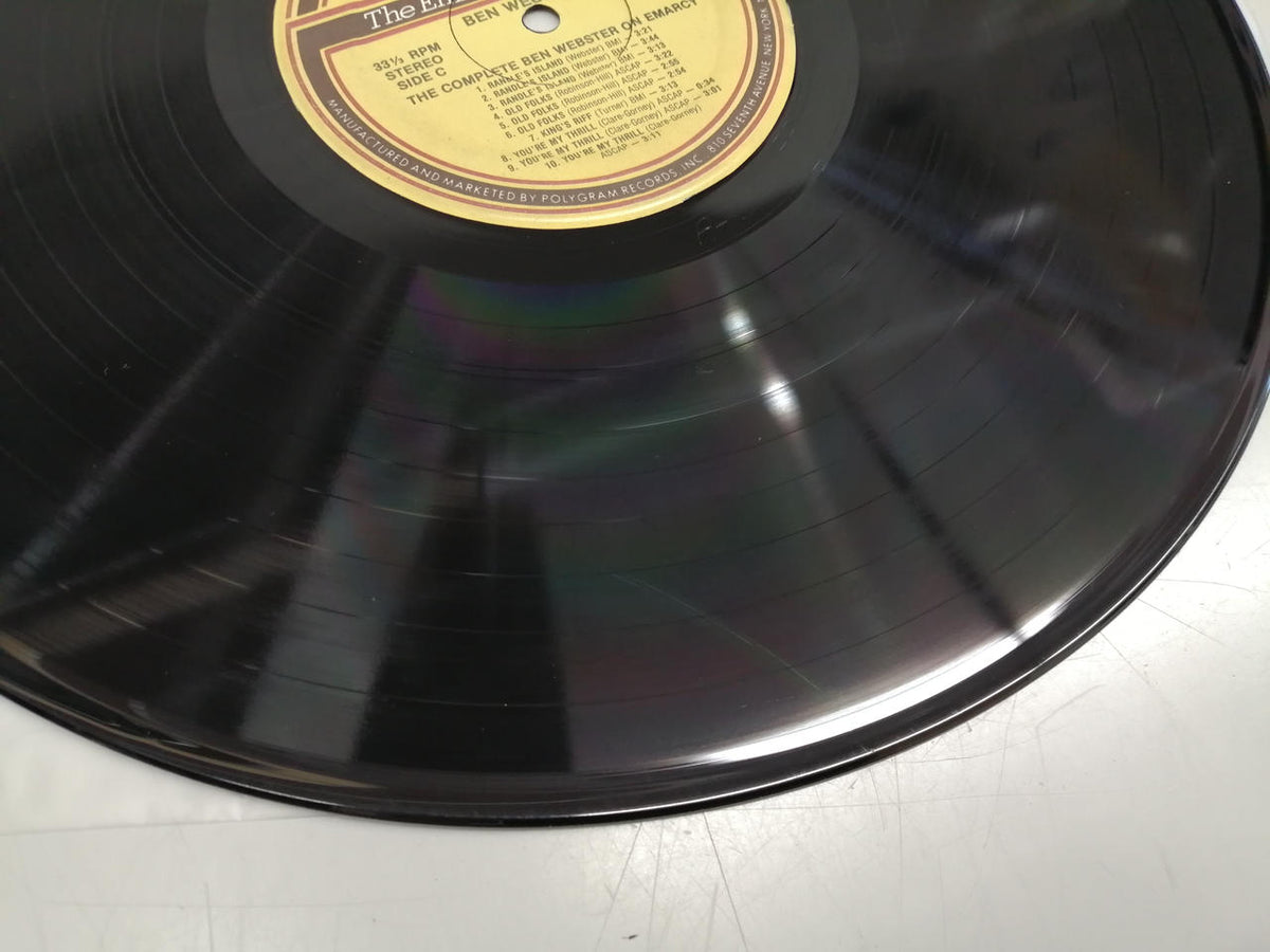 EMARCY LP Record JAZZ/FUSION THE COMPLETE BEN WEBSTER ON EM