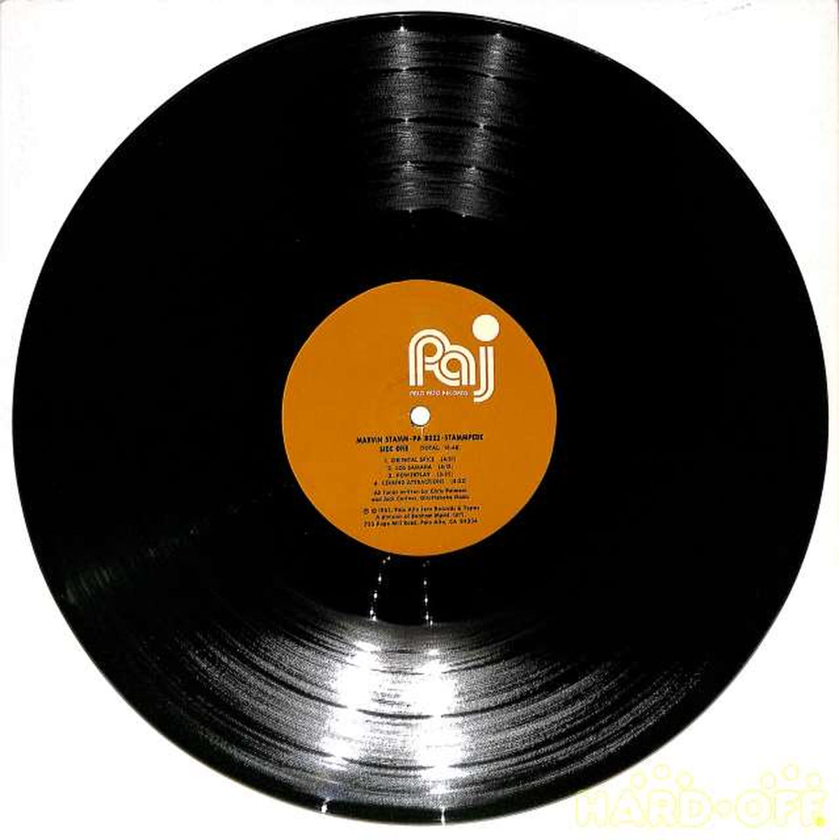 Palo Alto (Import, USA) Marvin Stampede "Stampede" PA8022-N (Cut Disc)