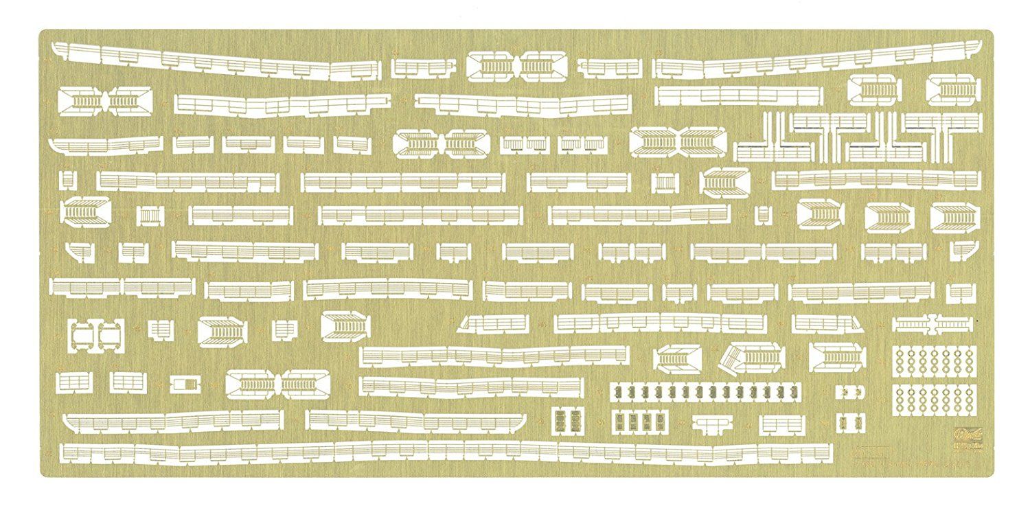 Hasegawa 1/350 Hikawamaru Etching Parts Basic - BanzaiHobby