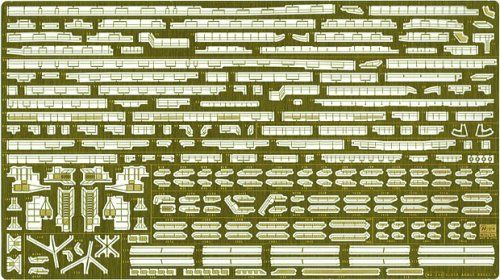 Hasegawa 1/350 IJN Aircraft Carrier Akagi Detail Up Etching Parts Basic A - BanzaiHobby