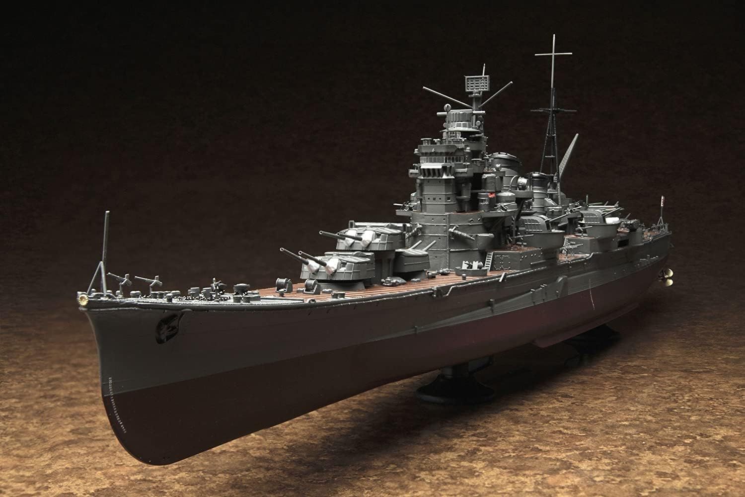 Aoshima 1/350 Ironclad [Steel Ship] Heavy Cruiser Ashigara - BanzaiHobby