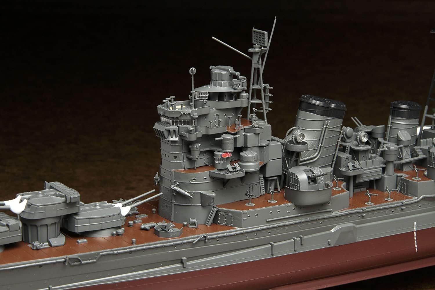 Aoshima 1/350 Ironclad [Steel Ship] Heavy Cruiser Ashigara - BanzaiHobby