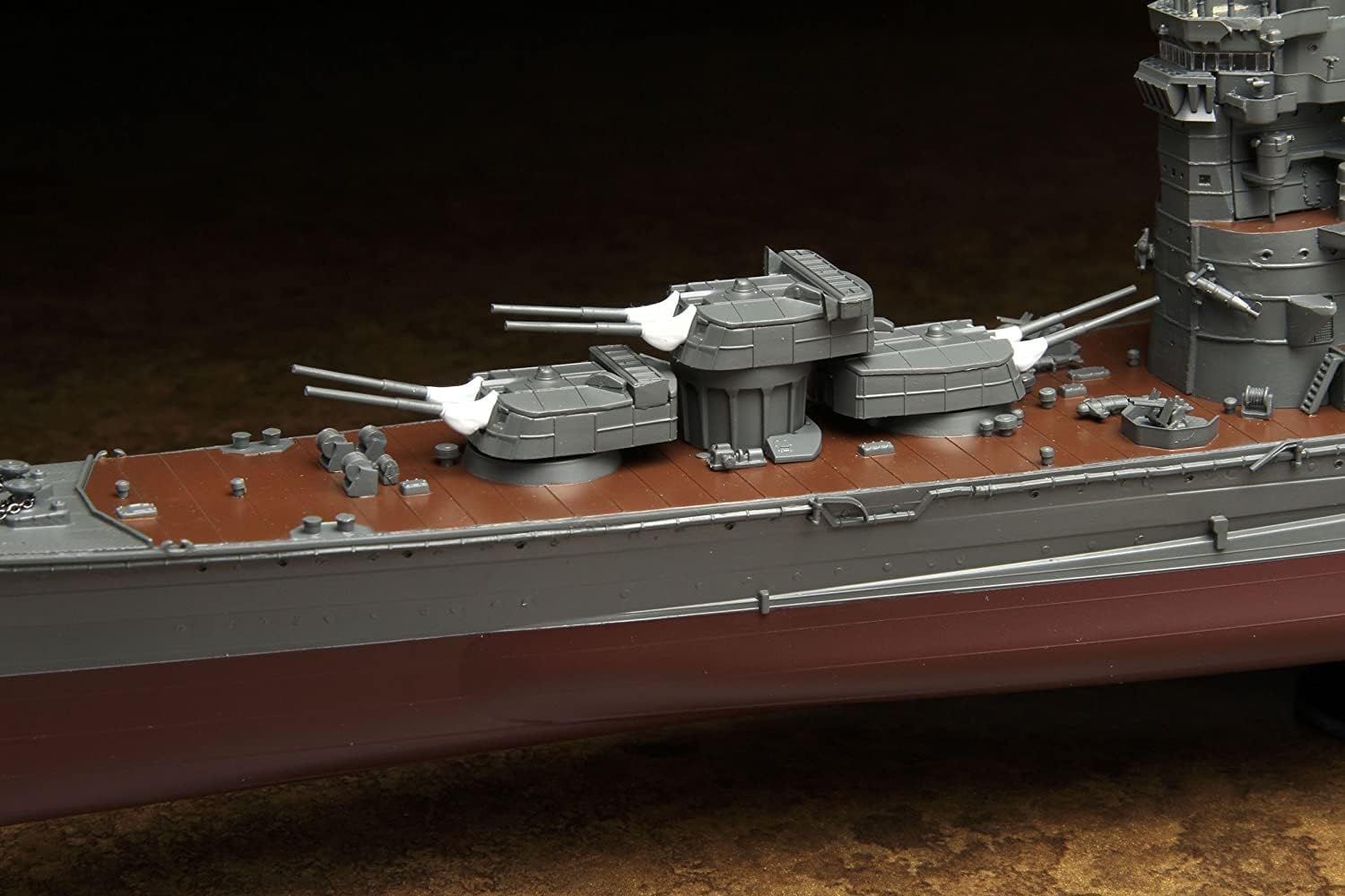 Aoshima 1/350 Ironclad [Steel Ship] Heavy Cruiser Ashigara - BanzaiHobby